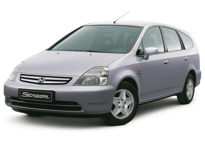 Ворсовые коврики на Honda Stream I 2wd 2000 - 2006 в Брянске