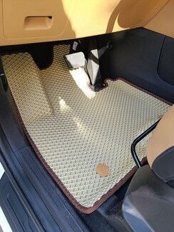 Ворсовые коврики на KIA Carnival IV 7 мест без оттоманок 2020 - 2026 в Брянске Ворсовые коврики на KIA Carnival IV 7 мест без оттоманок 2020 - 2026 в Брянске