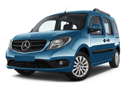 Ворсовые коврики на Mercedes Citan (W415) 2012 - 2020 в Брянске