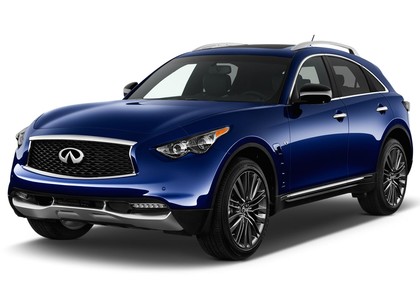 Ворсовые коврики на Infiniti QX70 2013 - 2019 в Брянске