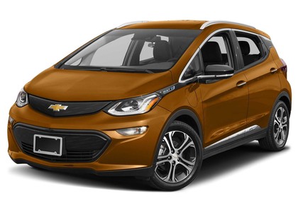 Ворсовые коврики на Chevrolet Bolt 2016 - 2023 в Брянске
