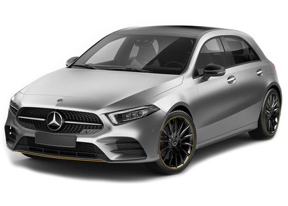 Ворсовые коврики на Mercedes A (W177) 2018 - 2025 в Брянске
