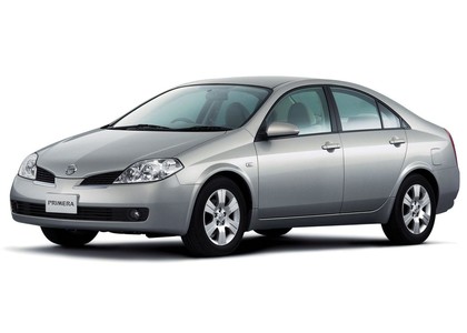 Ворсовые коврики на Nissan Primera (P12) 2001 - 2008 в Брянске