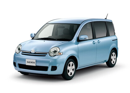 Ворсовые коврики на Toyota Sienta I 2003 - 2015 в Брянске