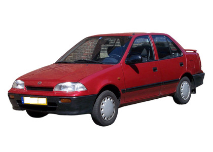 Ворсовые коврики на Suzuki Swift II Европа 1989 - 2004 в Брянске