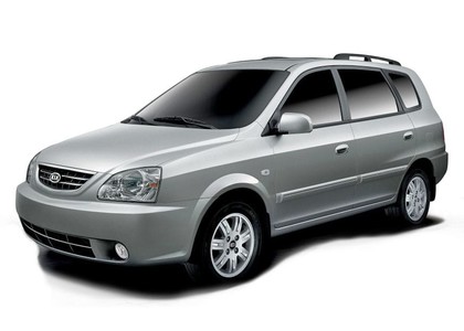 Ворсовые коврики на KIA Carens I 1999 - 2006 в Брянске