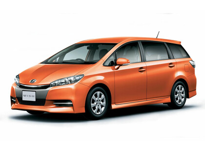 Ворсовые коврики на Toyota Wish II 2009 - 2017 в Брянске