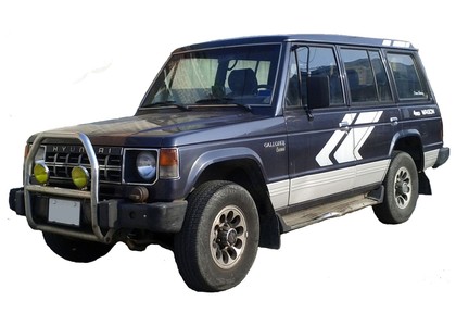 Ворсовые коврики на Hyundai Galloper I 1991 - 1997 в Брянске