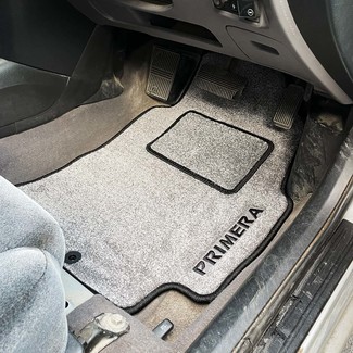 Ворсовые коврики на Nissan Primera (P12) 2001 - 2008 в Брянске