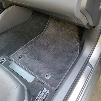 Ворсовые коврики на Lexus ES VII 2018 - 2025 в Брянске