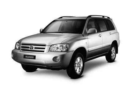 Ворсовые коврики на Toyota Kluger V 2000 - 2007 в Брянске