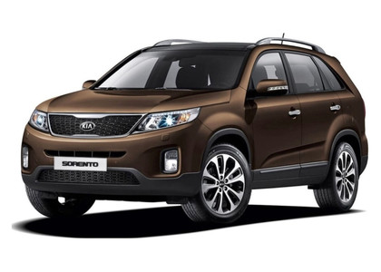 Ворсовые коврики на KIA Sorento II рестайлинг 2012 - 2021 в Брянске