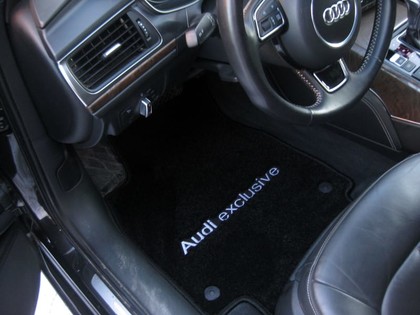 Ворсовые коврики на Audi A6 (C7) 2011 - 2018 в Брянске