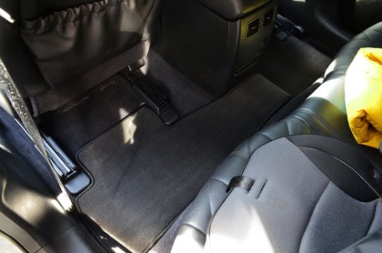 Ворсовые коврики на Infiniti QX70 2013 - 2019 в Брянске
