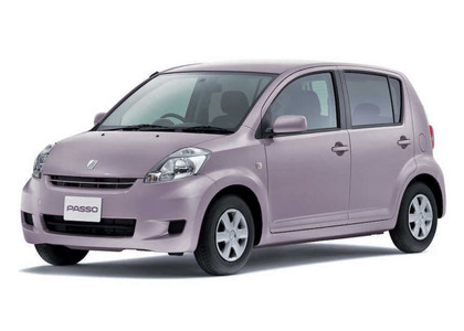Ворсовые коврики на Toyota Passo I 2004 - 2010 в Брянске